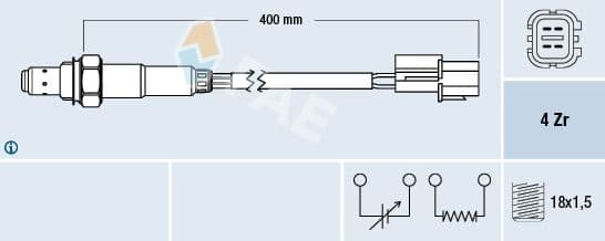 Oxygen Sensor 77290