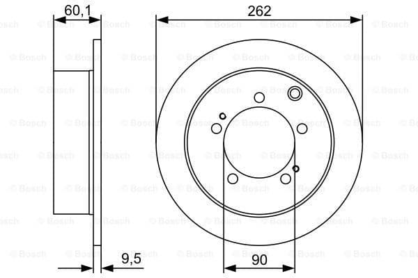 Brake Disc 0986479512 - image 2