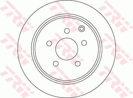 Brake discs kit rear, (2pcs), Top Quality DF4353 - image 3