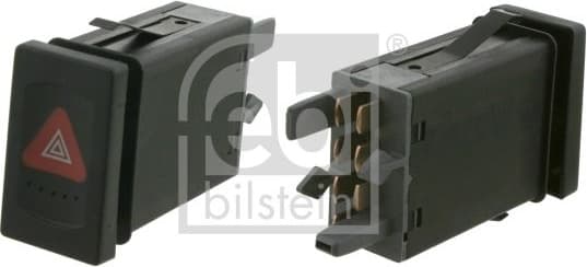 Hazard Warning Light Switch febi Plus 24742