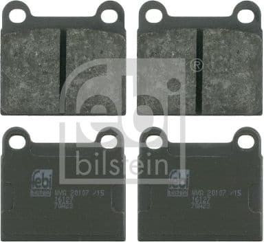 Brake Pad Set, disc brake 16127
