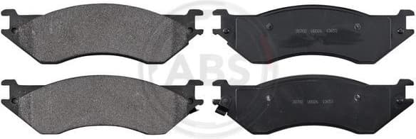 Brake Pad Set, disc brake 38702