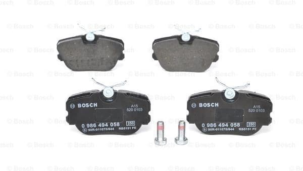Brake Pad Set, disc brake 0986494058