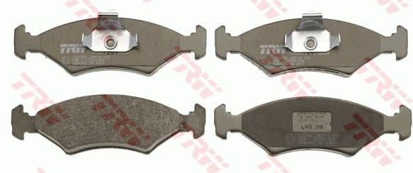 Brake Pad Set, disc brake GDB1222 - image 2