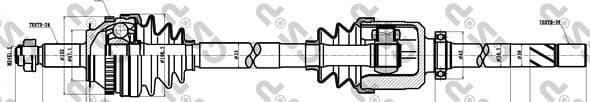 Drive Shaft 244004
