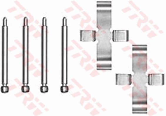 Accessory Kit, disc brake pad PFK198