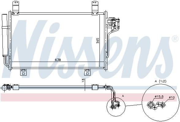Condenser, air conditioning ** FIRST FIT ** 940326