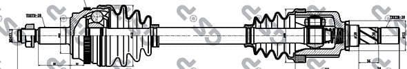 Drive Shaft 250057