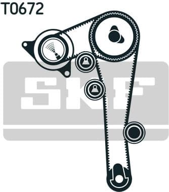 Timing Belt Kit VKMA 92513 - image 2