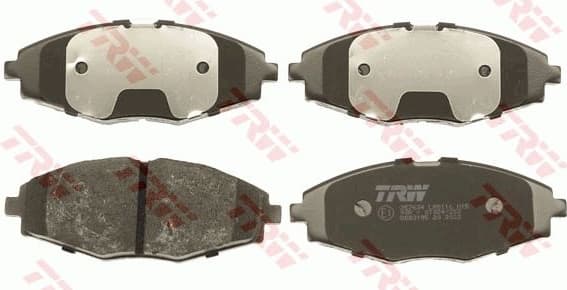 Brake Pad Set, disc brake COTEC GDB3195 - image 2