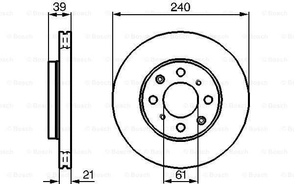 Brake Disc 0986479033