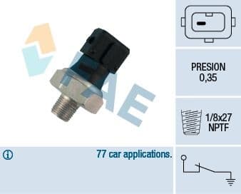 Oil Pressure Switch 12470