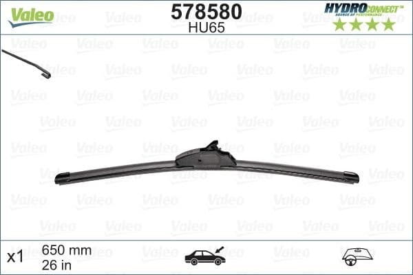 Wiper Blade HYDROCONNECT UPGRADE 578580
