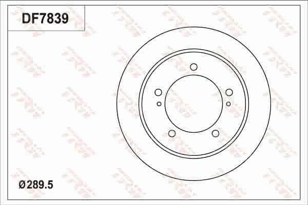 Brake Disc DF7839