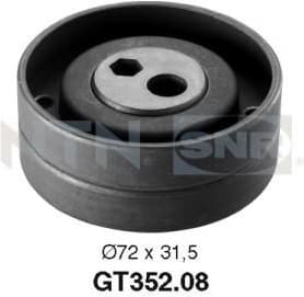 Tensioner Pulley, timing belt GT352.08