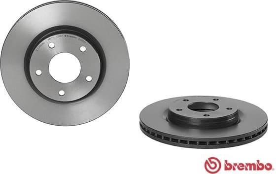 Brake Disc PRIME LINE - UV Coated 09.B565.11