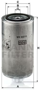 Fuel Filter WK950/19