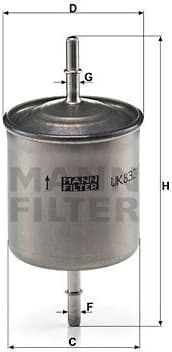 Fuel Filter WK832/2