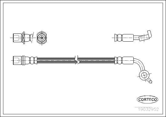 Brake Hose 19032952