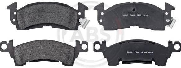 Brake Pad Set, disc brake 38052