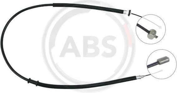 Cable Pull, parking brake K18086