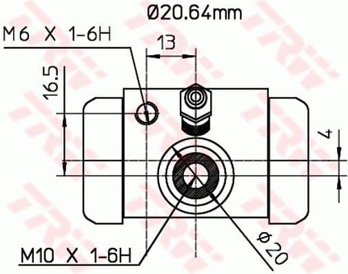 Wheel Brake Cylinder BWF312 - image 2