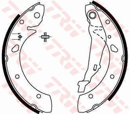 Brake Shoe Set GS8632