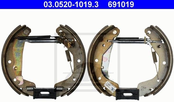 Brake Shoe Set Original ATE TopKit 03.0520-1019.3