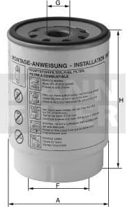 Fuel Filter PL420/1X