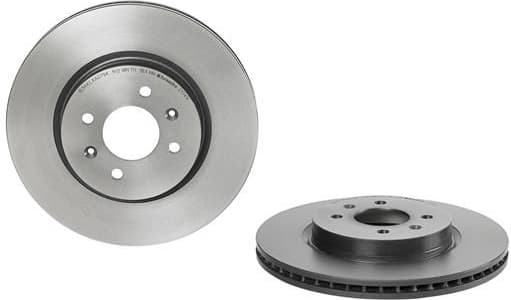 Brake Disc PRIME LINE - UV Coated 09.C174.11