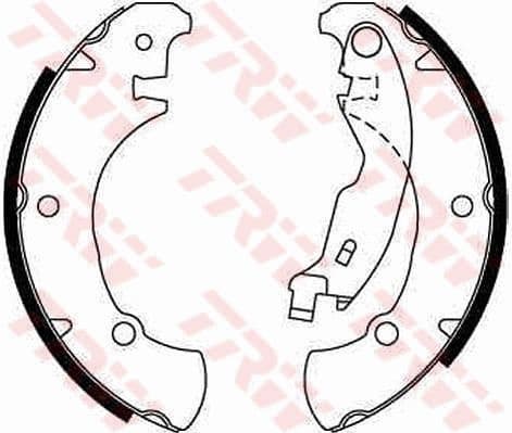 Brake Shoe Set GS8654