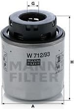 Oil Filter W712/93