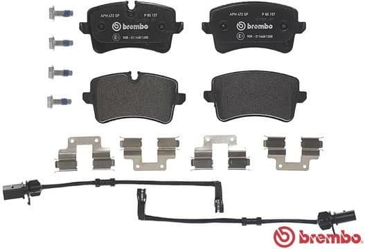Brake Pad Set, disc brake PRIME LINE P85157 - image 2