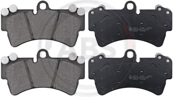 Brake Pad Set, disc brake 37391