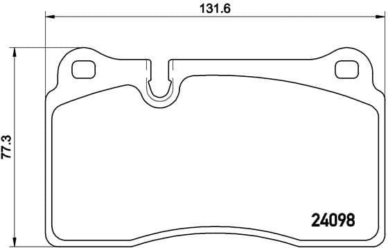 Brake Pad Set, disc brake PRIME LINE P85110