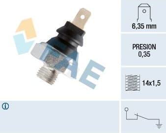 Oil Pressure Switch 11410