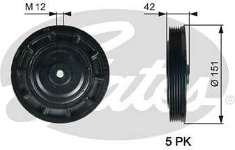 Belt Pulley, crankshaft DriveAlign™ TVD1116