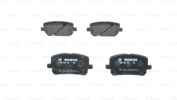 Brake Pad Set, disc brake 0986424761