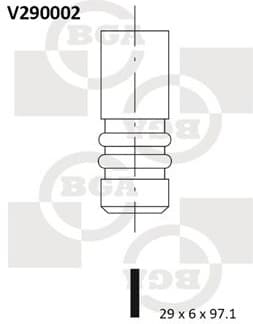 Valve inlet V290002 - image 2