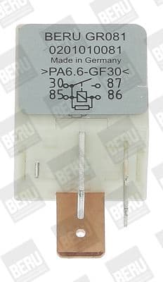 Glow Plug Relay, control unit