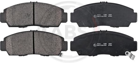 Brake Pad Set, disc brake 37312