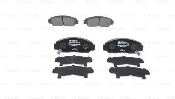 Brake Pad Set, disc brake 0986424722