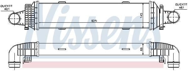 Charge Air Cooler ** FIRST FIT ** 96534