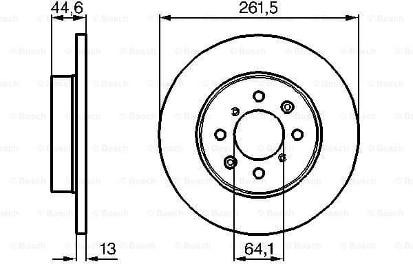 Brake Disc 0986478889 - image 5