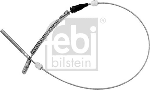 Cable Pull, parking brake 04671