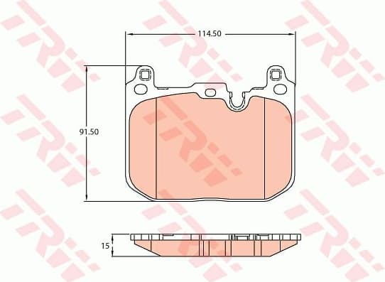 Brake Pad Set, disc brake GDB2137