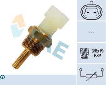 Sensor, coolant temperature 33345