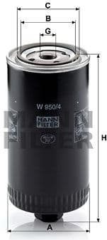 Oil Filter W950/4