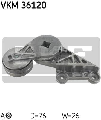 Tensioner belt VKM36120