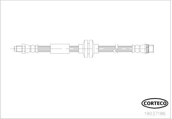 Brake Hose 19037186